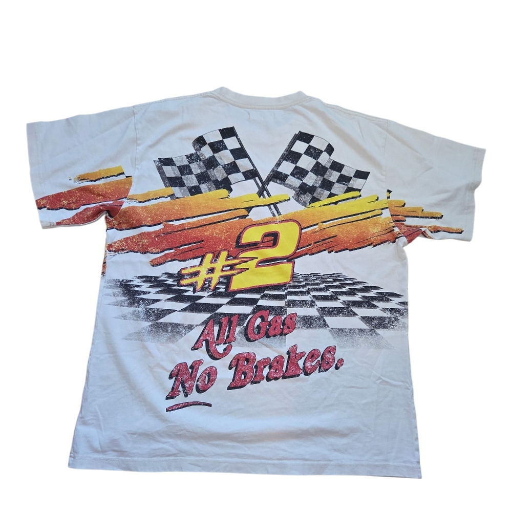 PacSun Need for Speed Speedway Racing AOP T-shirt Mens L Large - Picture 5 of 6